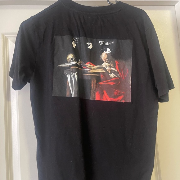 Off-White Black Graphic T-Shirt